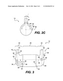 EXHAUST TREATMENT DEVICE HAVING FLOW-PROMOTING END CAPS diagram and image