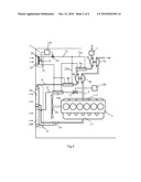 ARRANGEMENT AT A SUPERCHARGED COMBUSTION ENGINE diagram and image