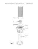 APPARATUS FOR DISPENSING A LIQUID, SUCH AS VISCOUS, SUBSTANCE diagram and image