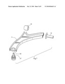 STRUCTURAL I-BEAM AUTOMOTIVE SUSPENSION ARM diagram and image