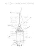 POWER STATION ON A SUBMERGED FLOATING PLATFORM diagram and image