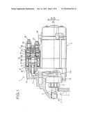 APPARATUS FOR STARTING ENGINE MOUNTED ON-VEHICLE diagram and image