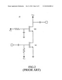 Low noise cascode amplifier diagram and image