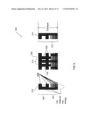 CIRCUIT STRUCTURE AND DESIGN STRUCTURE FOR AN OPTIONALLY SWITCHABLE ON-CHIP SLOW WAVE TRANSMISSION LINE BAND-STOP FILTER AND A METHOD OF MANUFACTURE diagram and image