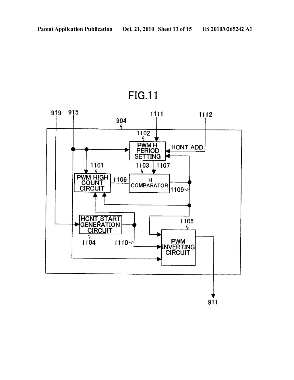 POWER CIRCUIT AND DISPLAY DEVICE USING SAME - diagram, schematic, and image 14