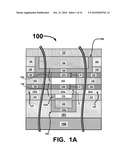 Continuous plane of thin-film materials for a two-terminal cross-point memory diagram and image