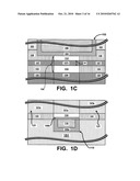 Continuous plane of thin-film materials for a two-terminal cross-point memory diagram and image