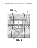 Continuous plane of thin-film materials for a two-terminal cross-point memory diagram and image