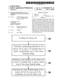 METHOD FOR DETERMINING NATIVE THRESHOLD VOLTAGE OF NONVOLATILE MEMORY diagram and image