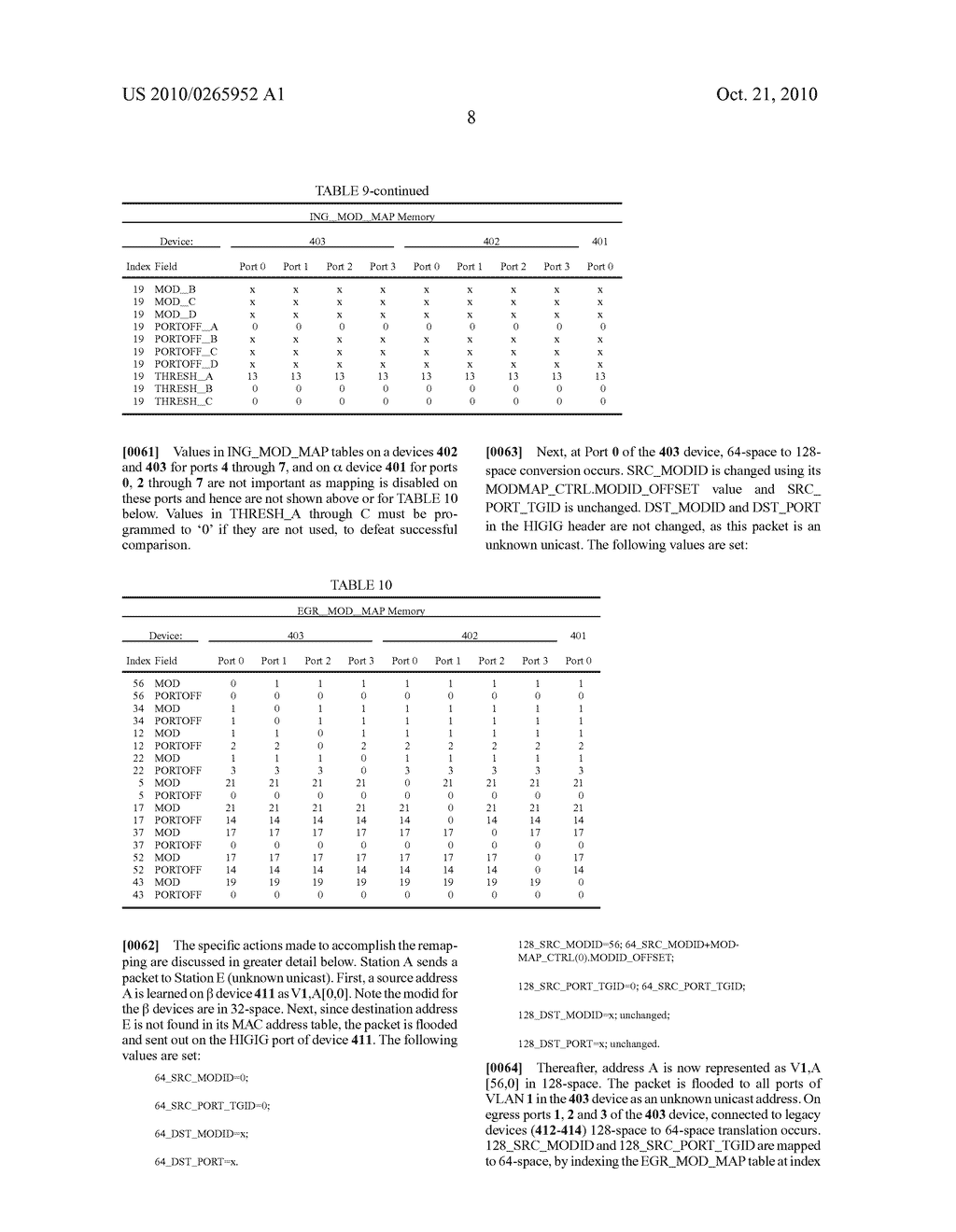 REMAPPING MODULE IDENTIFIER FIELDS AND PORT IDENTIFIER FIELDS - diagram, schematic, and image 14