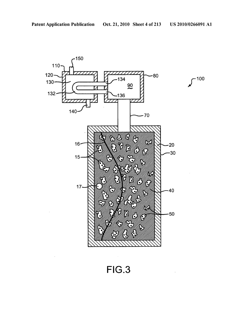 Nuclear fission reactor fuel assembly and system configured for controlled removal of a volatile fission product and heat released by a burn wave in a traveling wave nuclear fission reactor and method for same - diagram, schematic, and image 05