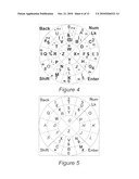 Clock face keyboard diagram and image