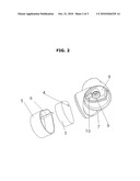 Device for Applying Substances Contained In An Aerosol diagram and image