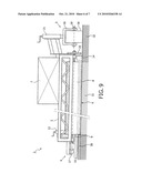 DEVICE AND METHOD FOR LEVELLING AN OPEN ASPHALT STRUCTURE diagram and image