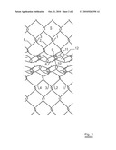 MINING MESH WITH DOUBLE KNOT diagram and image