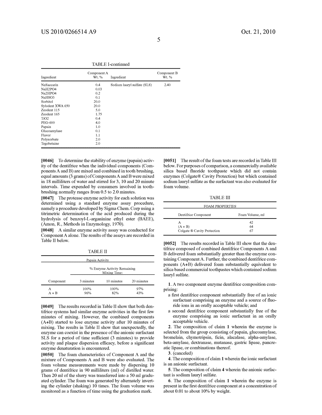 Dual Component Dental Composition Containing Enzyme - diagram, schematic, and image 06