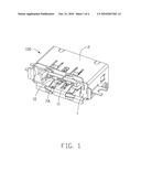 ELECTRICAL CONNECTOR FEATURED WITH USB/ESATA INTERFACES diagram and image