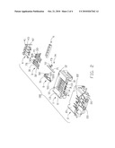 ELECTRICAL CONNECTOR FEATURED WITH USB/ESATA INTERFACES diagram and image