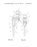 PIN OR SOCKET CONTACT WITH RESILIENT CLIP diagram and image