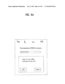 MOBILE TERMINAL AND METHOD OF CONTROLLING DATA TRANSMISSION AND RECEPTION THEREIN diagram and image