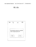 MOBILE TERMINAL AND METHOD OF CONTROLLING DATA TRANSMISSION AND RECEPTION THEREIN diagram and image