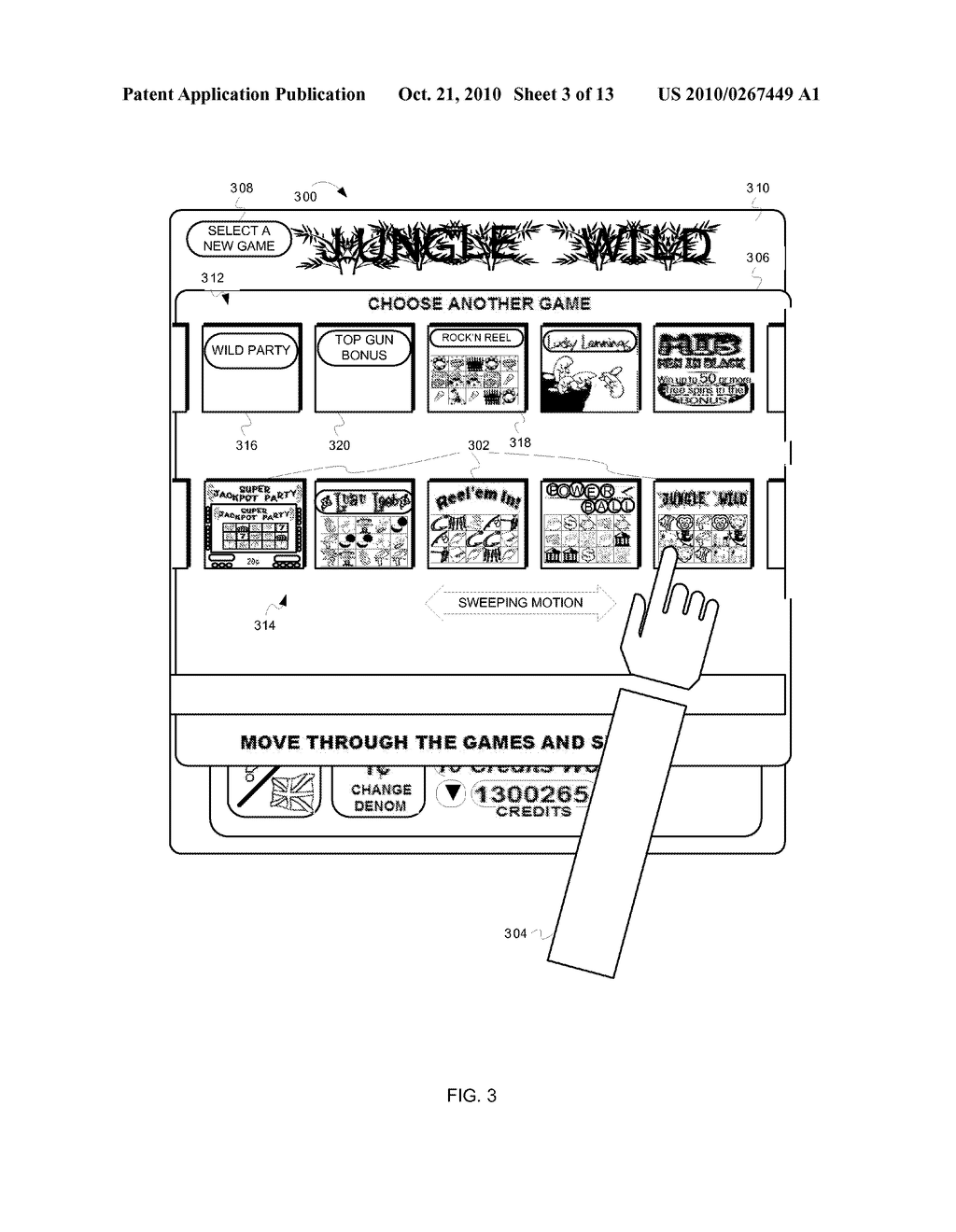 INTERFACE FOR WAGERING GAME ENVIRONMENTS - diagram, schematic, and image 04