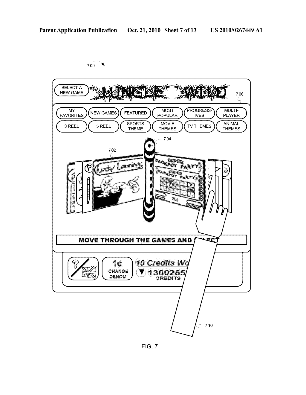 INTERFACE FOR WAGERING GAME ENVIRONMENTS - diagram, schematic, and image 08