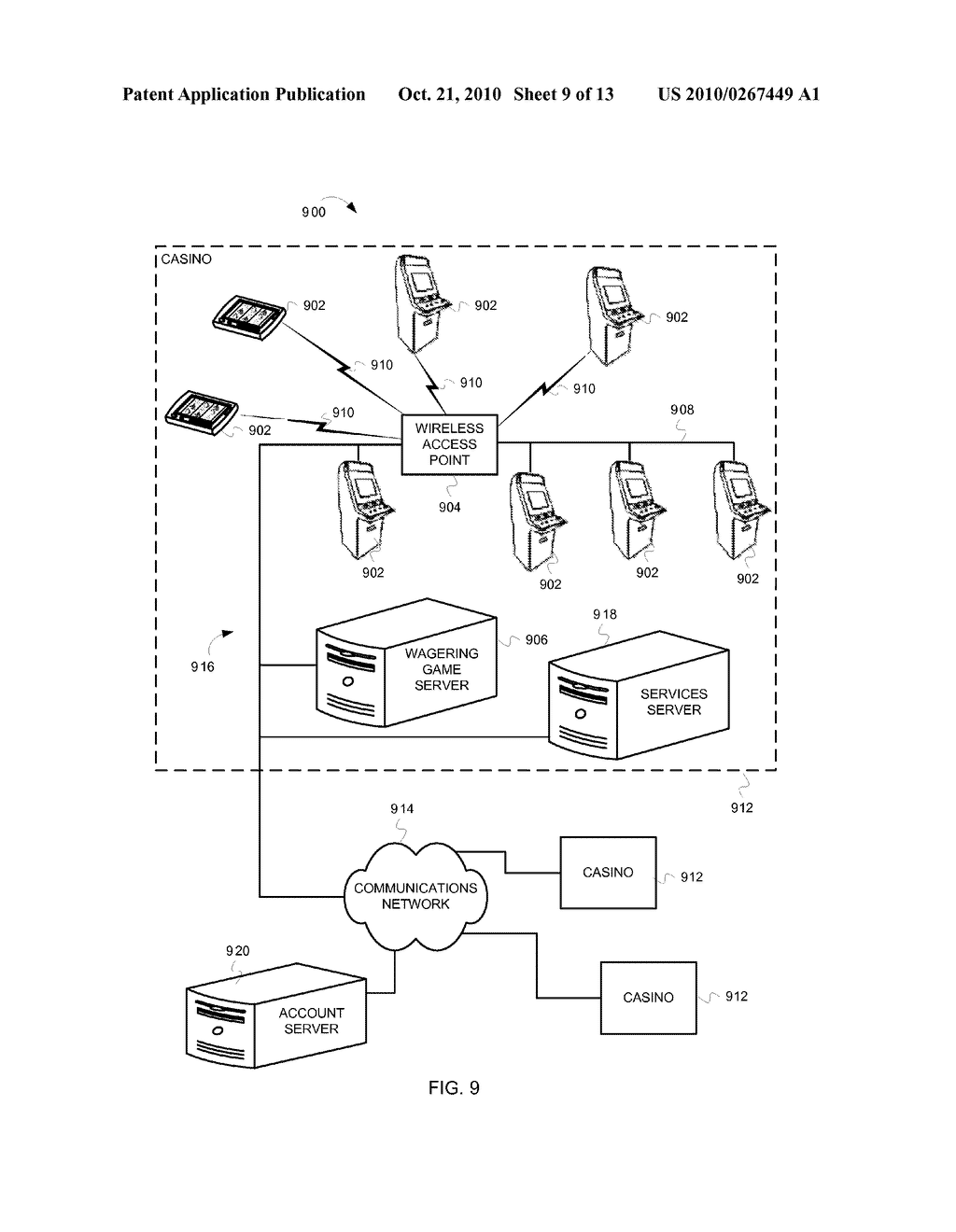 INTERFACE FOR WAGERING GAME ENVIRONMENTS - diagram, schematic, and image 10