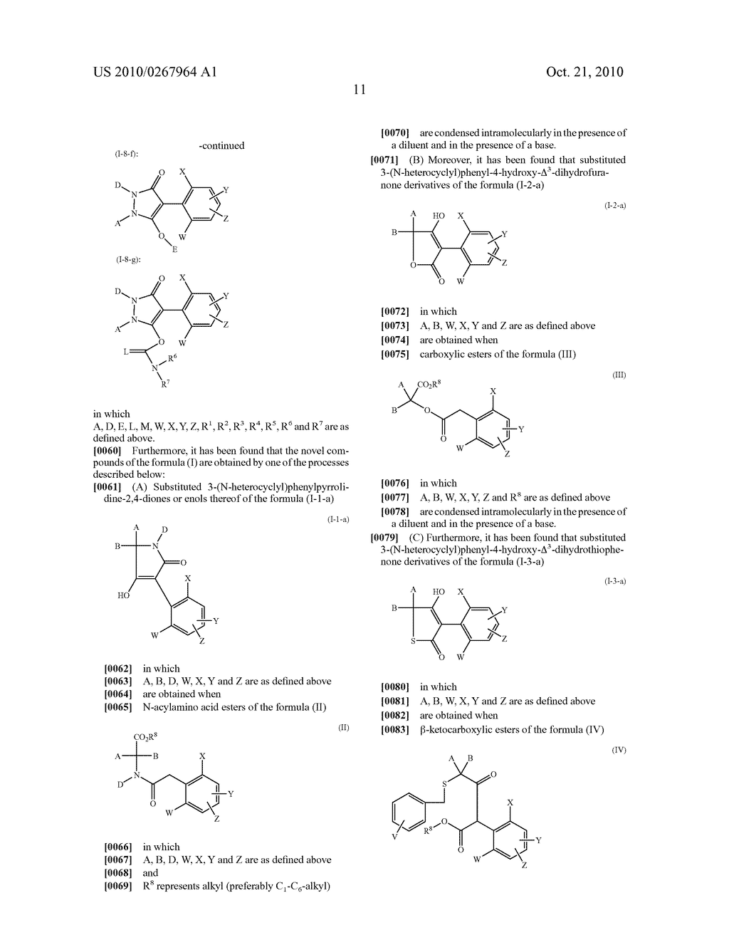 N-HETEROCYCLYLPHENYL-SUBSTITUTED CYCLIC KETOENOLS - diagram, schematic, and image 12