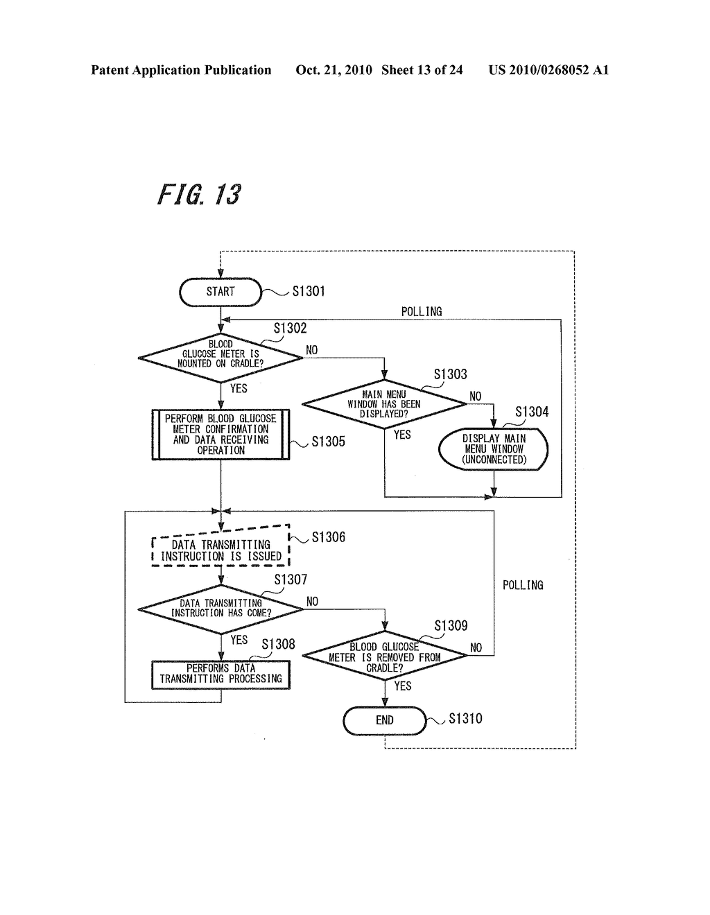 BLOOD SUGAR MEASURED LEVEL MANAGEMENT SYSTEM AND BLOOD SUGAR LEVEL MEASUREMENT APPARATUS - diagram, schematic, and image 14