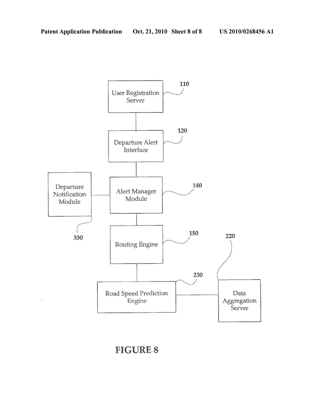 SYSTEM AND METHOD FOR DELIVERING DEPARTURE NOTIFICATIONS - diagram, schematic, and image 09