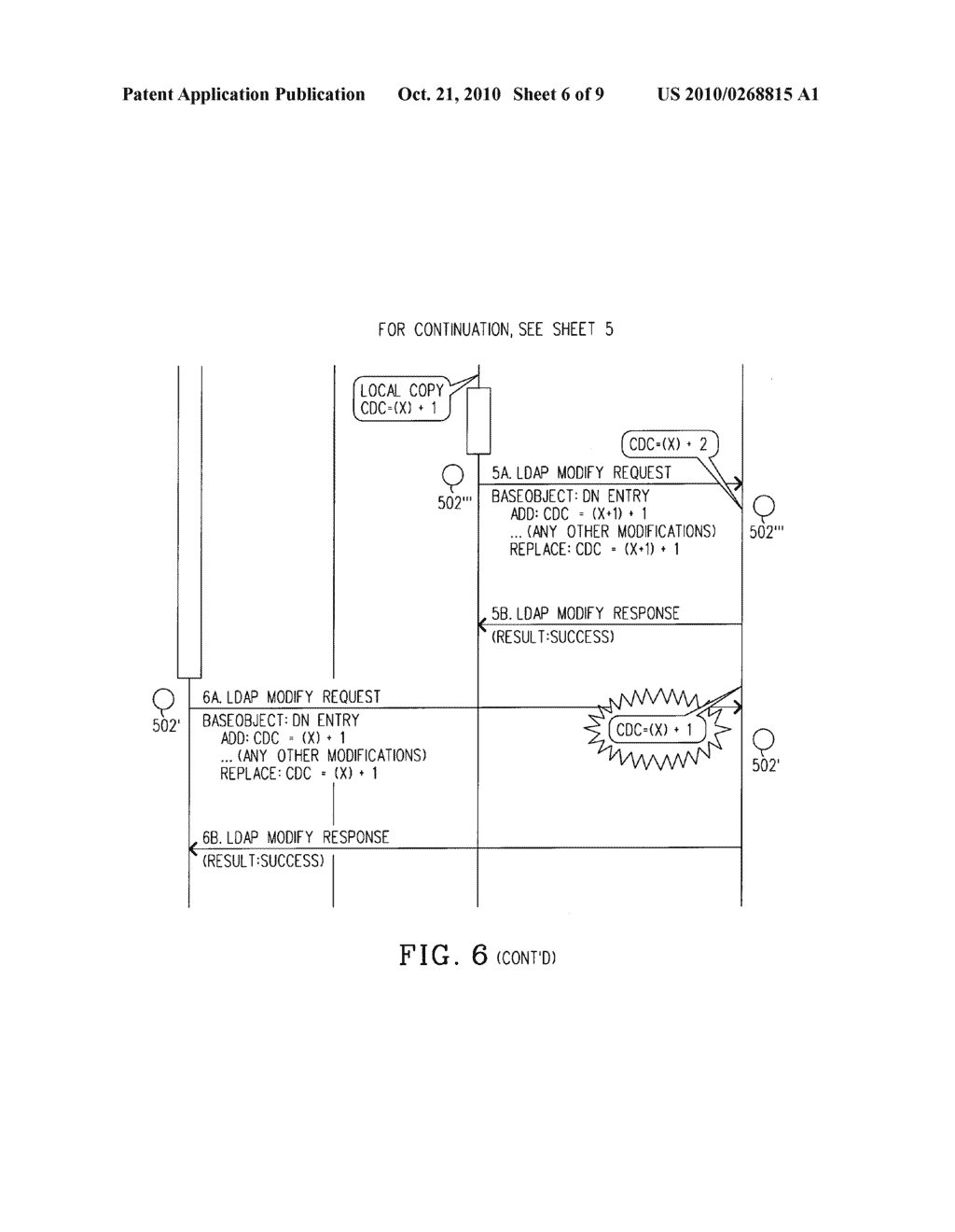 LIGHTWEIGHT DIRECTORY ACCESS PROTOCOL (LDAP) COLLISION DETECTION MECHANISM AND METHOD - diagram, schematic, and image 07