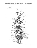 Reciprocating electric shaver diagram and image