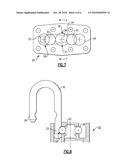 LOCK ASSEMBLY WITH REMOVABLE SHACKLE diagram and image