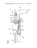 SYSTEM COMPRISING A HAND-HELD MACHINE TOOL diagram and image