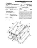 TABLE SAW WITH SYMMETRICAL RAIL FENCE STORAGE CAPABILITY diagram and image