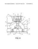 MITER SAW WITH BEVEL STOP TOGGLE diagram and image