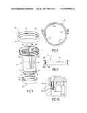 HYDRAULIC MACHINE, IN PARTICULAR HYDRAULIC MOTOR, WITH A RECIPROCATING MOVEMENT, AND DIFFERENTIAL PISTON FOR SUCH A MACHINE diagram and image