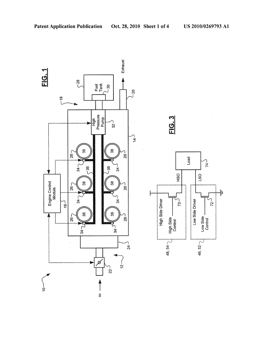DIAGNOSTIC SYSTEM FOR SPARK IGNITION DIRECT INJECTION SYSTEM CONTROL CIRCUITS - diagram, schematic, and image 02