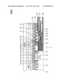 METHOD OF AND APPARATUS FOR CONTINUOUSLY PRODUCING A TWIN-WALL PIPE COMPRISING PIPE SOCKET AND TWIN-WALL PIPE diagram and image