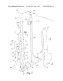 Tillage Shank with Adjustable Depth Fertilizer Tube diagram and image