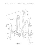 Tillage Shank with Adjustable Depth Fertilizer Tube diagram and image