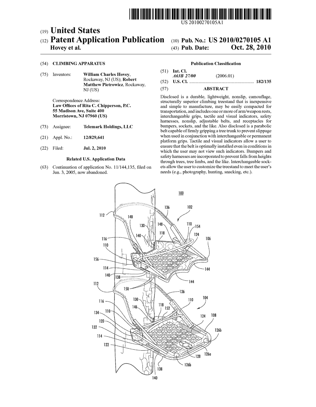 Climbing Apparatus - diagram, schematic, and image 01