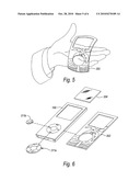 PROTECTIVE COVERING WITH A CUSTOMIZABLE IMAGE FOR AN ELECTRONIC DEVICE diagram and image