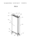 SYSTEM AND METHOD FOR INSTALLING FILTERING MEMBRANE MODULE TO FRAME STRUCTURE diagram and image