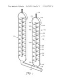 LIQUID STORAGE TANK WITH INTERNAL FLOW CONTROL BAFFLE AND METHODS diagram and image