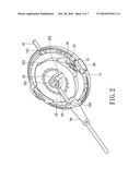 ROTATION-TYPE SINGLE-PULL RETRACTION MECHANISM diagram and image