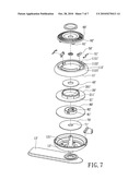 ROTATION-TYPE SINGLE-PULL RETRACTION MECHANISM diagram and image