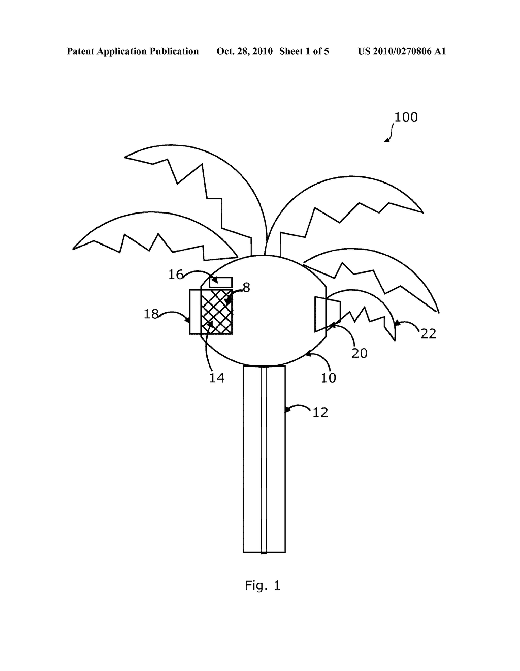 VERTICAL AXIS WIND TURBINE - diagram, schematic, and image 02