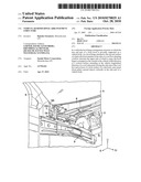 Vehicular hood hinge arrangement structure diagram and image